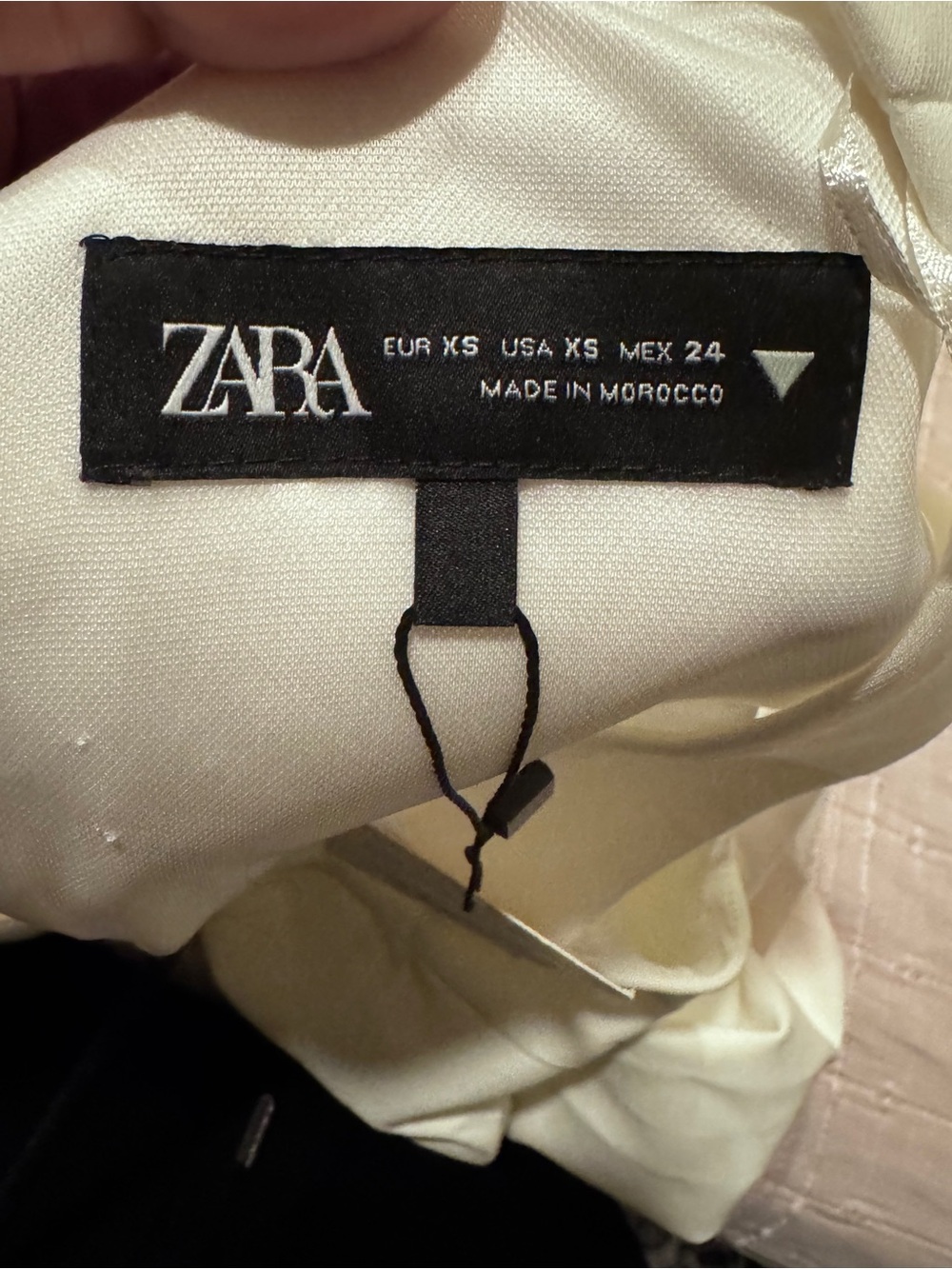 Zara White Fitted Dress – New With Tags 🤍 - Picture 5 of 6